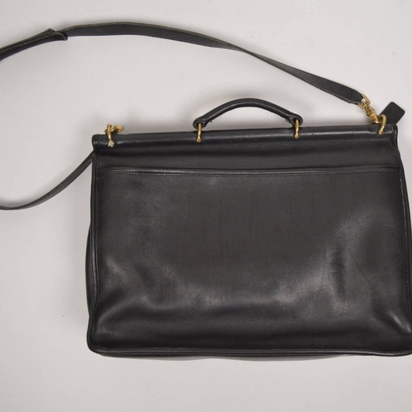 COACH Vintage 90s Gilmore Girls Computer Bag Crossbody Satchel Bag - Picture 9 of 9